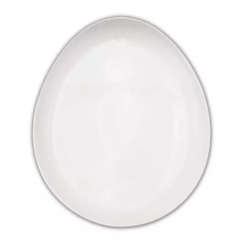 Plato Ovalado Coupe de Ceramica de 33 x 26 Centimetros TIPS CT767