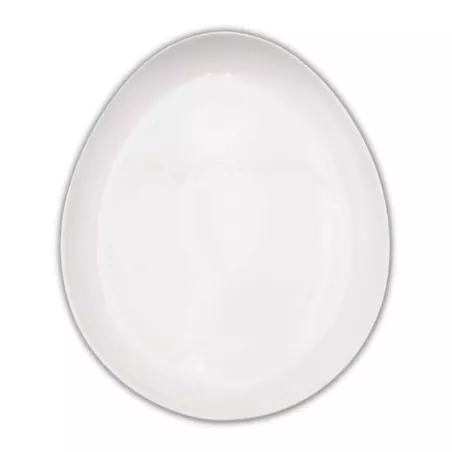 Plato Ovalado Coupe de Ceramica de 33 x 26 Centimetros TIPS CT767