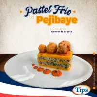 Pastel Frio de Pejibaye y Crocante TIPS RA0000429