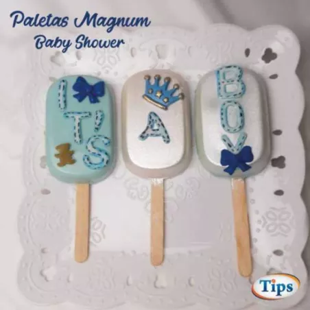 Paletas Magnum Baby Shower TIPS RA0000408