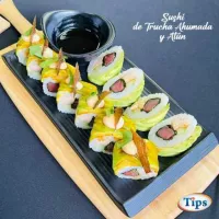 Sushi de Trucha Ahumada y Atun TIPS RA0000142