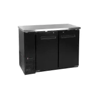 Refrigerador para Bar 2 Puertas de Acero Inoxidable 48 Pulgadas U-STAR UBB-24-48F-HC