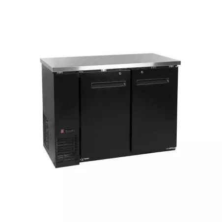 Refrigerador para Bar 2 Puertas de Acero Inoxidable 48 Pulgadas U-STAR UBB-24-48F-HC