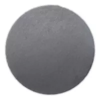 Plato Redondo de Piedra de 20 Centimetros de Color Negro TIPS RSD01-21 2