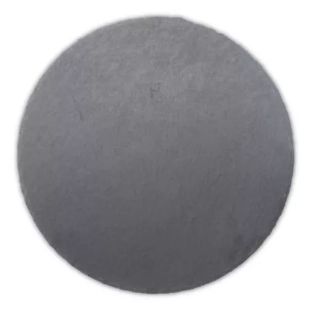 Plato Redondo de Piedra de 20 Centimetros de Color Negro TIPS RSD01-21