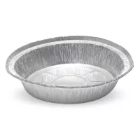 Molde de Aluminio Desechable Redondo de 23.4 x 4.5 Centimetros, Paquete de 4 Unidades TIPS AFT01-05