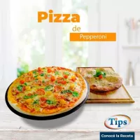 Pizza de Pepperoni TIPS RA0000739