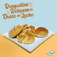 Rosquillas Rellenas de Dulce Leche TIPS RA0000283