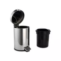 Basurero de Acero Inoxidable Mate de 20 Litros MASTER CHEF B20AI 2