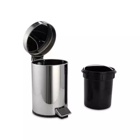 Basurero de Acero Inoxidable Mate de 20 Litros MASTER CHEF B20AI