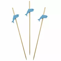 Pincho de Bambu de Peces 12 Centimetros, Paquete de 50 Unidades TIPS ARK25-37