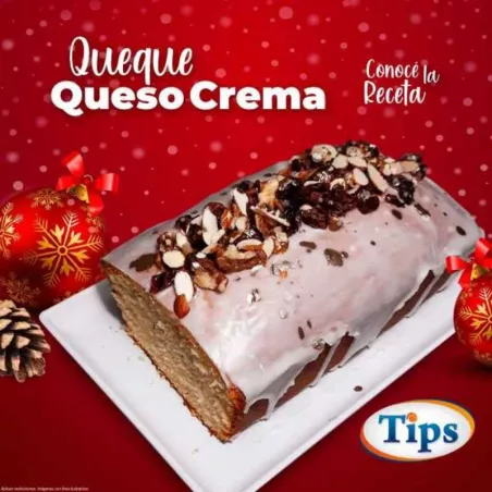 Queque de Queso Crema TIPS RA0001020