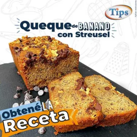 Queque de Banano con Streusel TIPS RA0001013