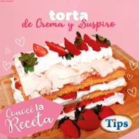 Pastel de Suspiro y Crema TIPS RA0001000