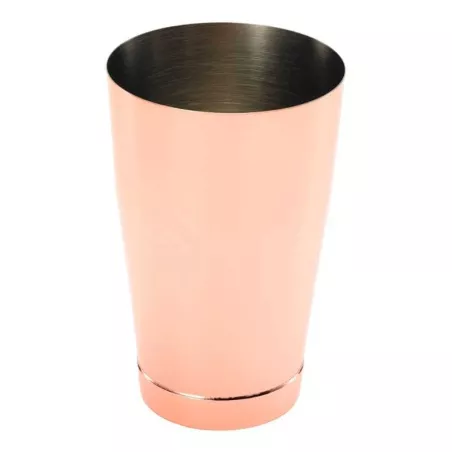 Vaso Mezclador Boston de Acero Inoxidable de Color Cobre de 18 Onzas MASTER CHEF 9891854