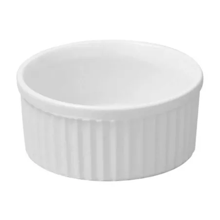 Ramekin Redondo Turin de Ceramica de 4.7 x 2.16 Pulgadas MASTER CHEF WT093