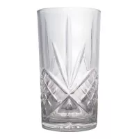 Vaso Alto Dallas de 365 Mililitros, Set de 6 Unidades VETRO DM325/HJ