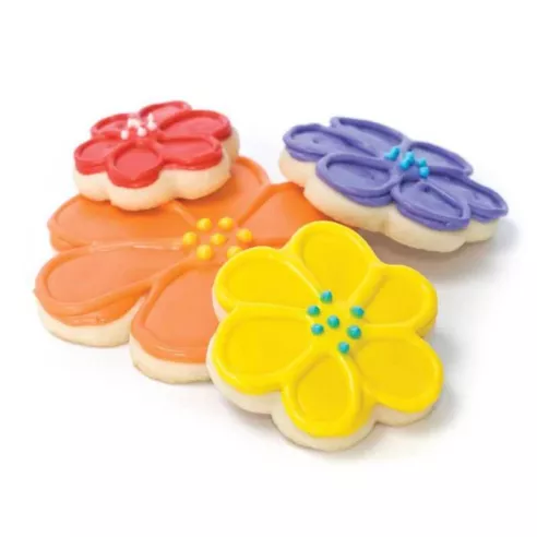 Cortadores de Galletas con Diseno de Flor, Set de 5 Unidades TIPS A-129 (FLOWER)