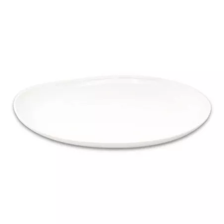 Plato Ovalado Coupe de Ceramica de 33 x 26 Centimetros TIPS CT767