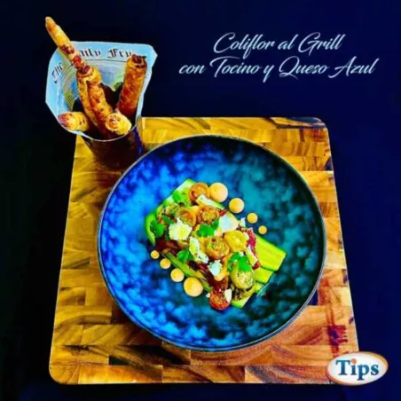 Coliflor al Grill con Tocino y Queso Azul TIPS RA0000087