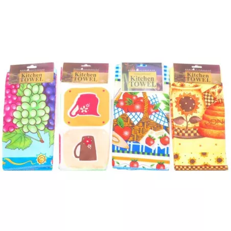Toalla de Cocina de Estilos Surtidos SIN ASIGNAR 2-KT-DSP