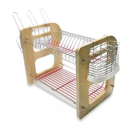 Rack de Platos Metalico de 2 Niveles  SIN ASIGNAR 1037