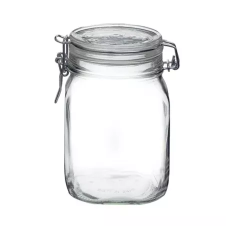 Frasco de Vidrio Redondo de 950 Mililitros VETRO DMH-018