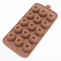 Molde de Silicon de Bombon de 15 Cavidades TIPS RRA02-185 2