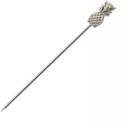 Pincho de Pina para Cocktail de Acero Inoxidable, Paquete de 5 Unidades MASTER CHEF 9891830