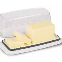 Mantequillera Ancha con Tapa Transparente con Sello de Silicon PROGRESSIVE GBD-3 2