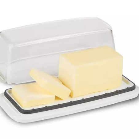 Mantequillera Ancha con Tapa Transparente con Sello de Silicon PROGRESSIVE GBD-3
