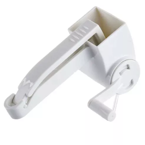 Rallador Plastico Tipo Rotatorio para Queso, Color Blanco  TABLECRAFT 174