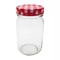 Frasco de Vidrio Redondo de 240 Mililitros TIPS A-162-03