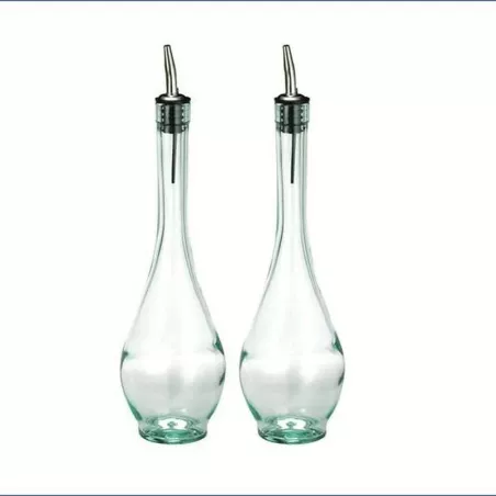 Vinagrera de Vidrio Transparente Siena de 16 Onzas TABLECRAFT H931