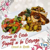 Pierna de Cerdo con Papas a la Cerveza TIPS RA0000438