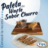 Paleta de Wafle Sabor a Churro TIPS RA0000710