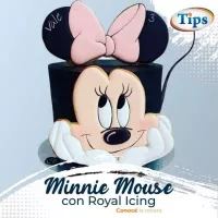 Minnie Mouse con Royal Icing TIPS RA0000696