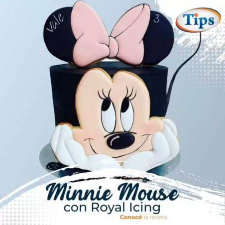 Minnie Mouse con Royal Icing TIPS RA0000696