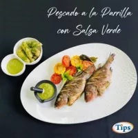 Pescado a la Parrilla con Salsa Verde TIPS RA0000124