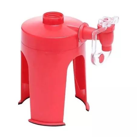 Base Dispensador para Bebidas Color Rojo TIPS ASD-011