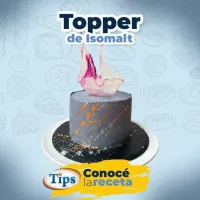 Topper de Isomalt TIPS RA0000841
