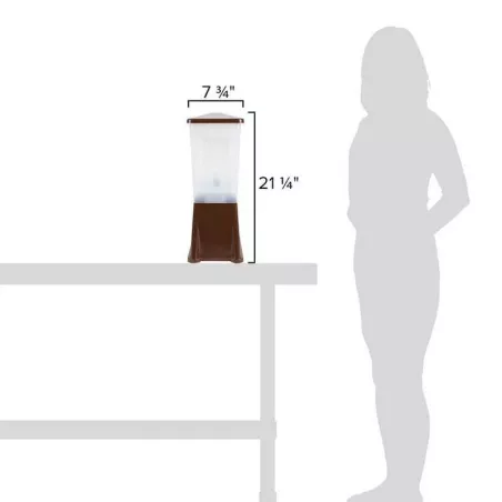 Dispensador Bebidas Sencillo 3 gls. Cafe TABLECRAFT 354DP