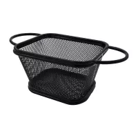 Canasta Mini Snacks de 4.5 X 3.5 X 2.5 Pulgadas de Color Negro TIPS B-297 BLACK