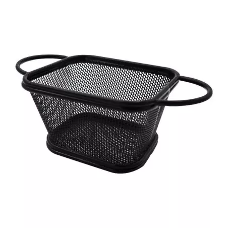 Canasta Mini Snacks de 4.5 X 3.5 X 2.5 Pulgadas de Color Negro TIPS B-297 BLACK