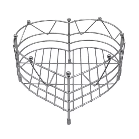 Canasta para Frutas Metalica de Forma de Corazon SIN ASIGNAR 201