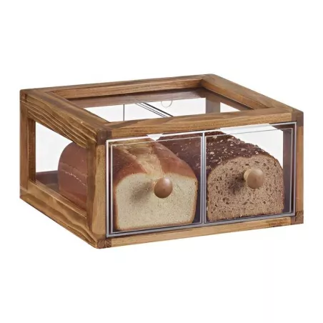 Urna Exhibidora para Reposteria de 2 Compartimientos MASTER CHEF 6316-2