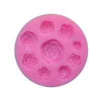 Molde para Fondant Diseno de Rosas, 9 Cavidades TIPS 030-85 2