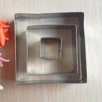 Cortador para Fondant de Cuadrado, Set de 3 Unidades TIPS E04 2