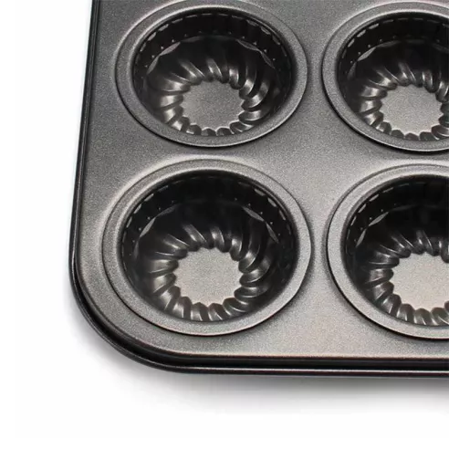 Molde para Cupcake Antiadherente de 6 Cavidades TIPS A-75 (BL)