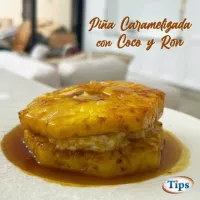 Pina Caramelizada con Coco y Ron TIPS RA0000126